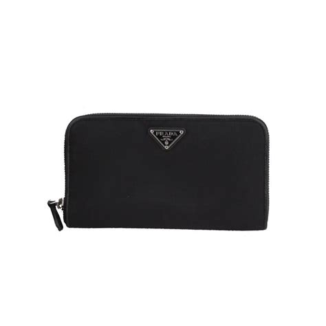 prada canvas wallet|Prada wallet for women.